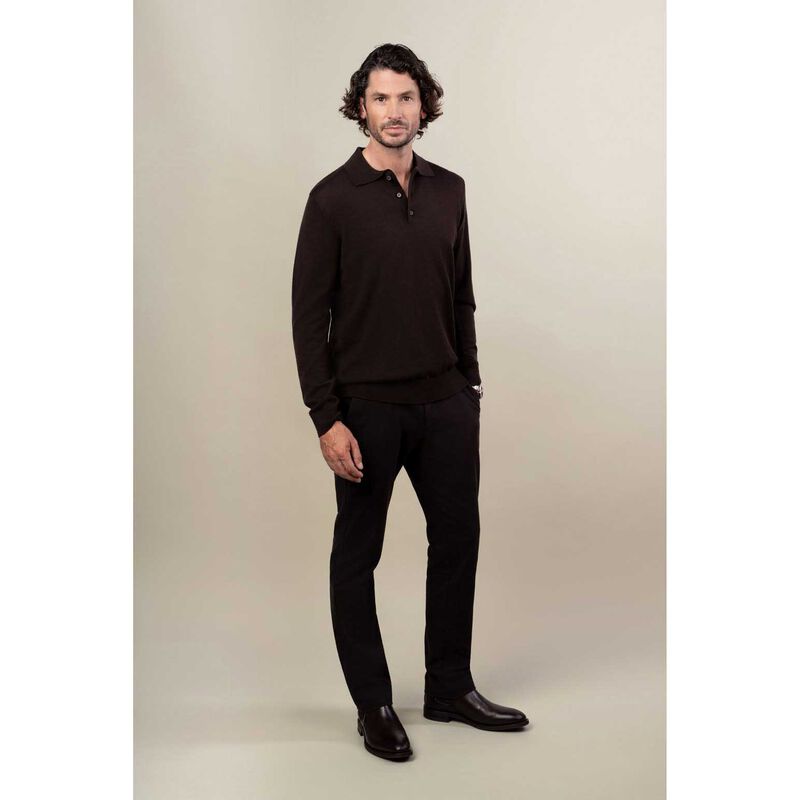 Rembrandt Tyler Dark Brown Birdseye Chino image number 3